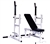 WEIGHT BENCH AND RACK ADJ.