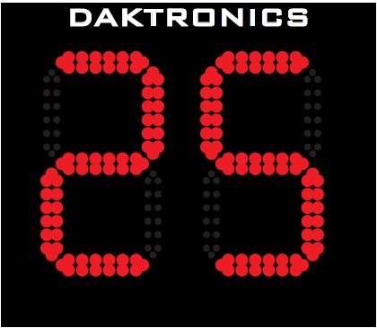 SHOT CLOCKS DAKTRONICS BB-2114 / PAIR