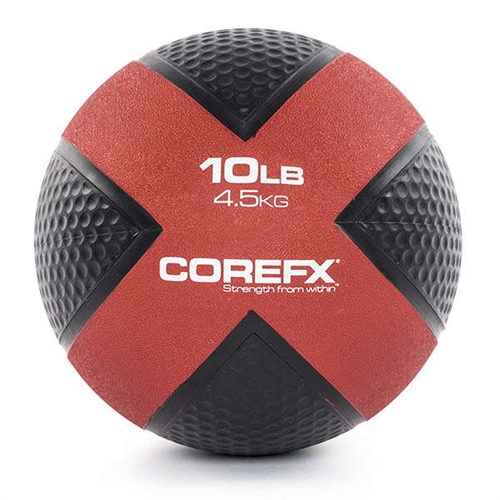 MEDICINE BALL RUBBER 10LB COREFX