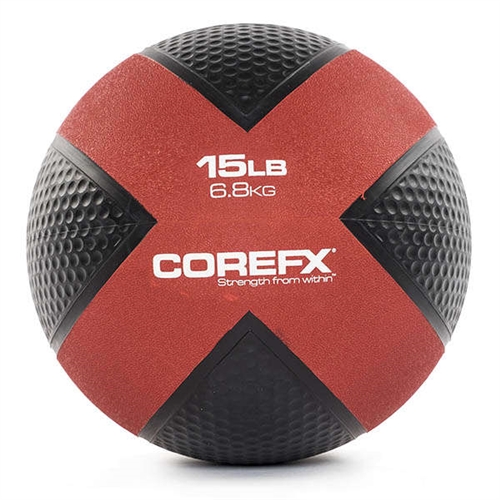 MEDICINE BALL RUBBER 15LB COREFX