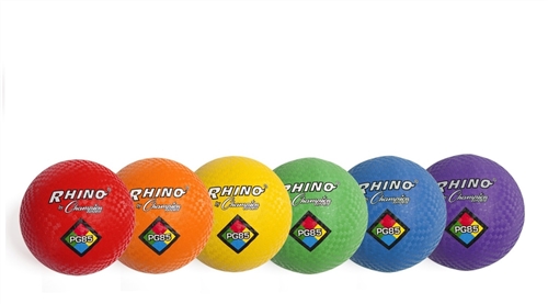 PLAYGROUND BALL 8.5"                     SET OF 6 COLORS
