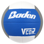 VOLLEYBALL BADEN VCOR BU/WH/GY MICROFIBRE. <i>CLEARANCE ITEM. ALL SALES FINAL. </i><br/>